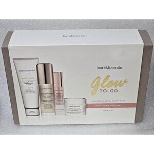BareMinerals Glow To-Go Skincare Travel Set For Normal To Dry Skin